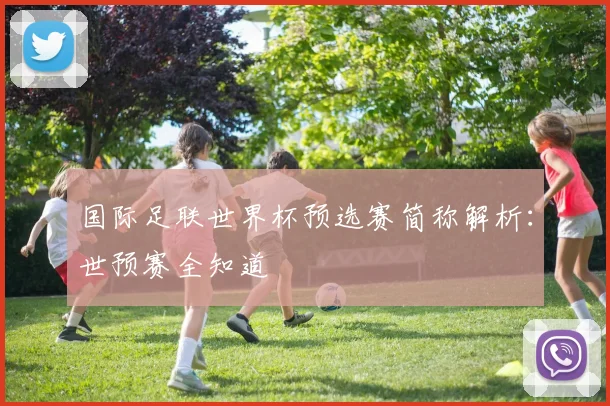国际足联世界杯预选赛简称解析：世预赛全知道